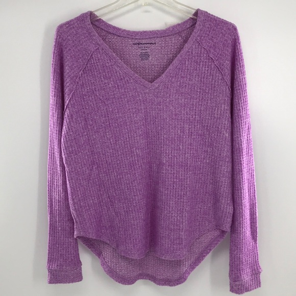American Eagle Outfitters Sweaters - NEW AmericanEagle OutfittersSweater HighLow Purple